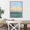 Soul Of The Ocean No. 1 by Bronwyn Baker 18-in. W x 24-in. H. Canvas Wall Art Print Framed in Grey